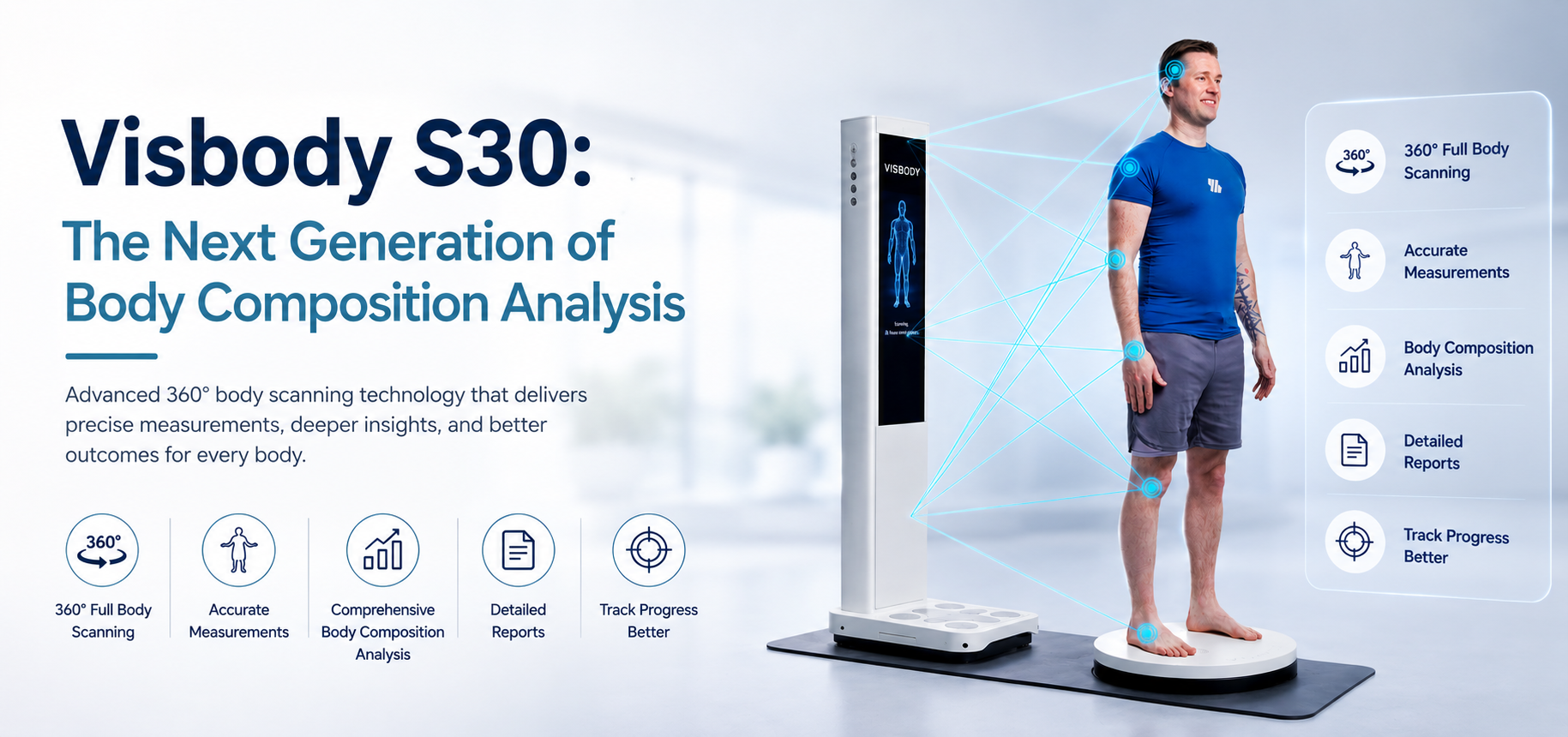 Visbody S30: The Next Generation of Body Composition Analysis